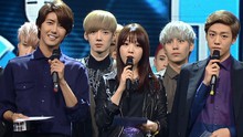 IU 一位受賞 131020 人氣歌謠