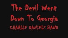 The Devil Went Down …