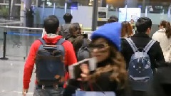 長沙機場送機 飯拍版 13/01/28