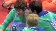 偶像田徑運動會錄制 嬉鬧