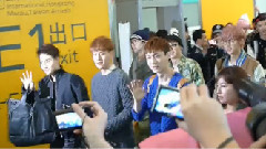 EXO廣州機場接機