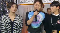 KBS 音樂銀行1位候補待機室 Beast & K.Will