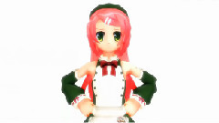 重音 - 脫げばいいってモンじゃない! MMD 中文字幕