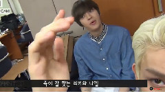 放送前Teen Top待機室的樣子 15/06/29