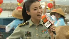 漁家姑娘在海邊